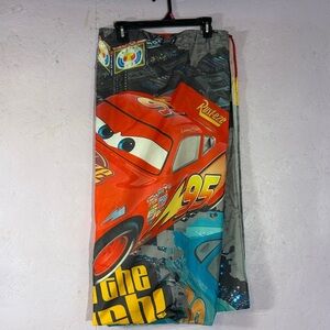 Disney Cars Lightning McQueen Shower Curtain - Red and Blue